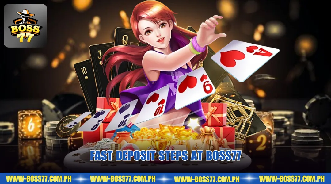 Fast deposit steps at BOSS77