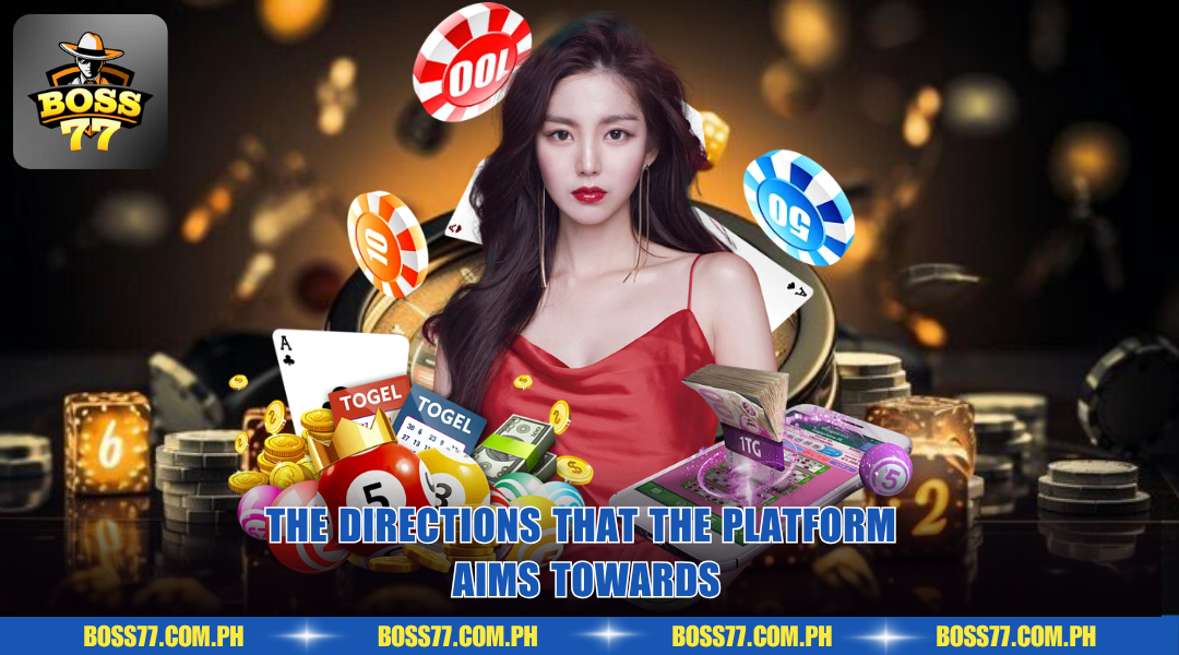 The directions that the platform aims towards